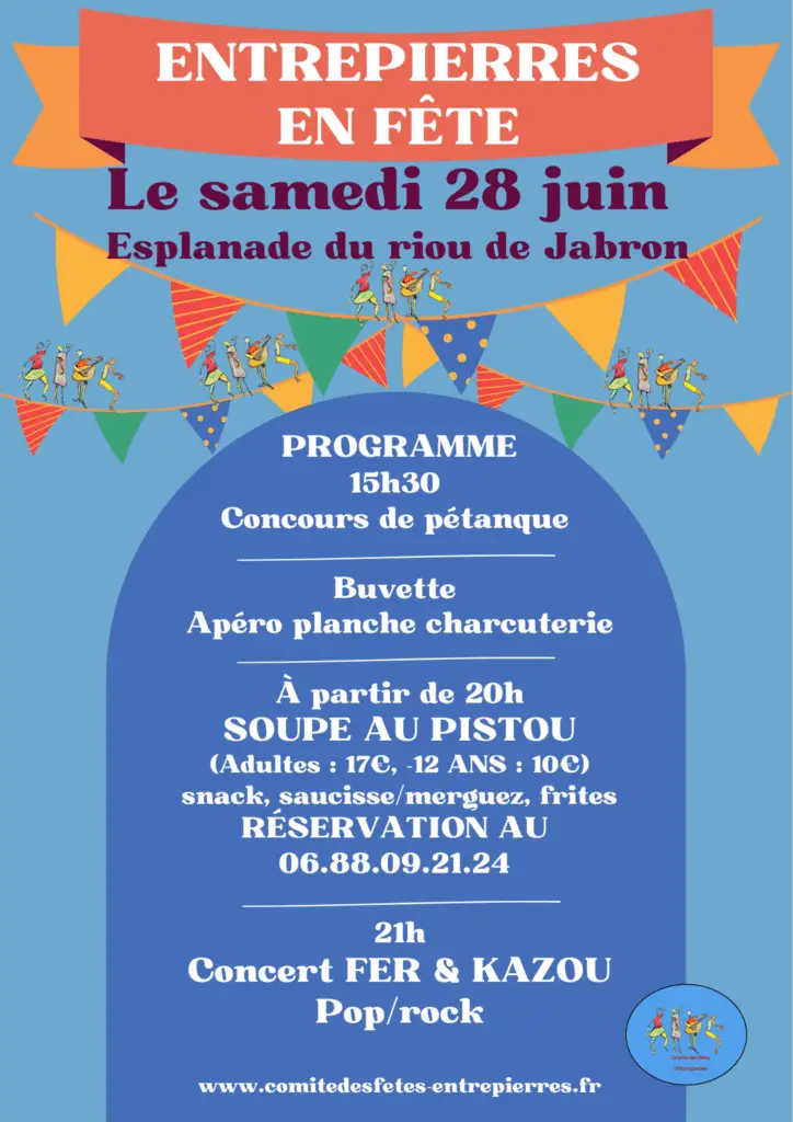 Village d'Entrepierres en Fête